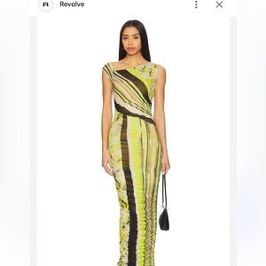 New with tag: Revolve AFRM Multicolor Striped Maxi Dress